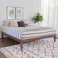 Linden Boulevard Portix King Platform Bed in Walnut, , large