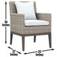 Steve Silver Co. Marina Patio Arm Chair in Tan, , large