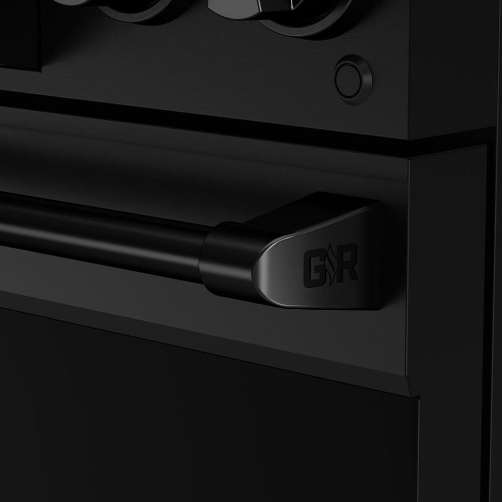 Thor Kitchen Gordon Ramsay 4.55 Cu. Ft. Professional Natural Gas Range in Black, , large