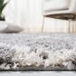 Safavieh Venus Shag VNS682J 2"2" x 8" Grey and Ivory Runner, , large