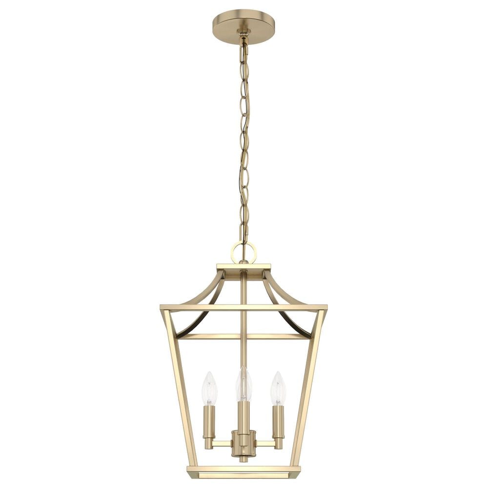 Hunter Laurel Ridge 12" 4-Light Lantern Pendant in Alturas Gold, , large