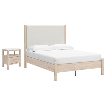 Ashley Cadmori Full Platform Bed and Nightstand, , large