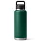 YETI Rambler 46 Oz Water Bottle with Chug Cap in Black Forest Green, , large