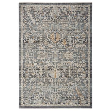 Nourison Lynx 12" x 15"9" Navy and Multicolor Area Rug, , large