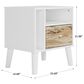 Ashley Piperton Nightstand in White and Brown, , large
