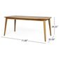Hearth and Haven Outdoor Rectangular Dining Table in Teak - Table Only, , large