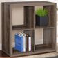 Linon Home Decor Galli 4-Shelf Bookcase in Grey, , large