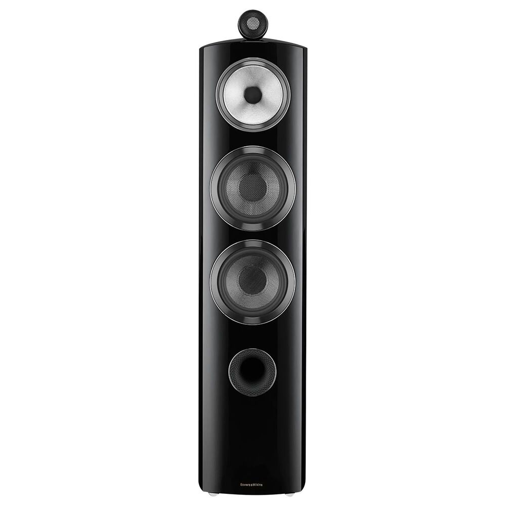 Bowers and Wilkins 804 D3 Diamond Dual 6.5" Passive 3-Way Floorstanding Speaker in Gloss Black, , large