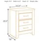 Ashley Zelen 5-Piece King Bedroom Set in Warm Gray, , large