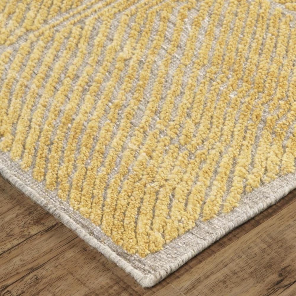 Feizy Norah 6303F 7&#39;9&quot; x 9&#39;9&quot; Gold Area Rug, , large