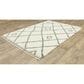 Oriental Weavers Axis AX03A 7"10" x 10"10" Ivory Area Rug, , large