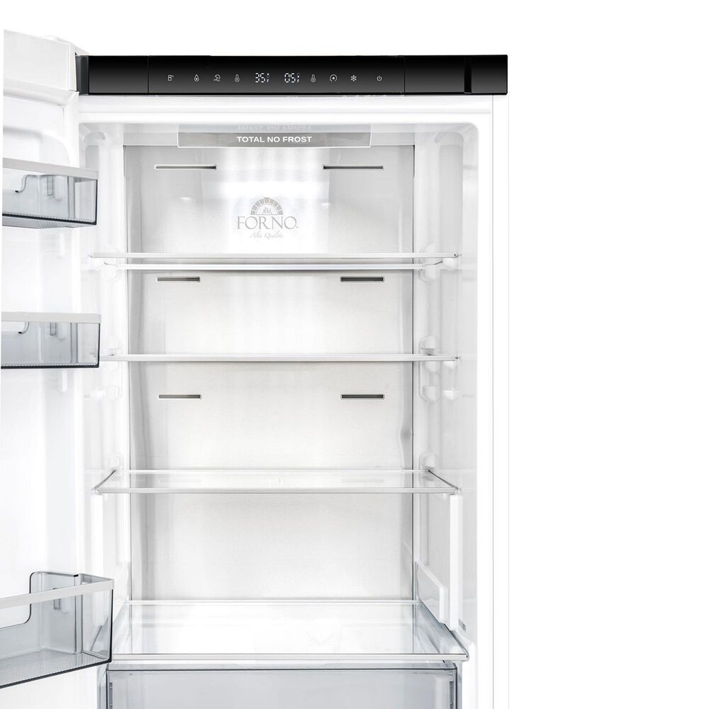 Forno Custodia 10.3 Cu. Ft. Bottom Freezer Refrigerator with Right Swing in White, , large