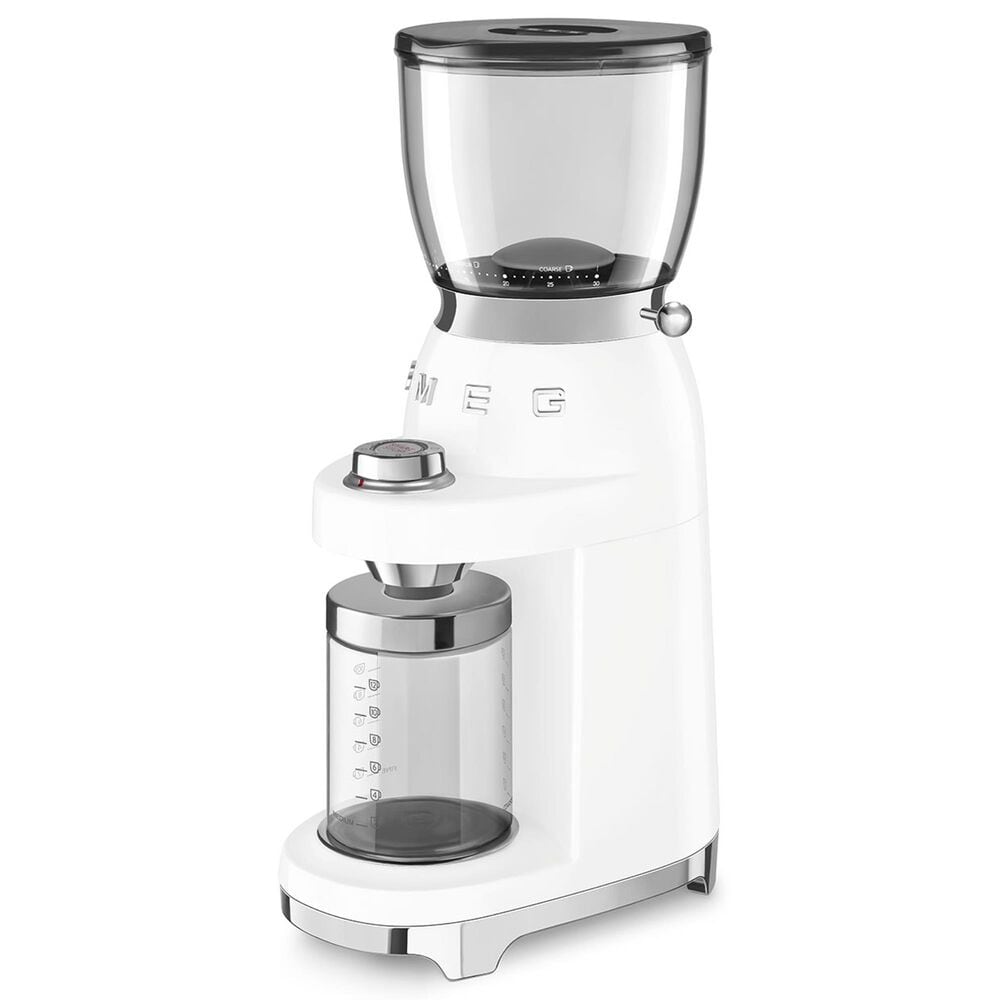 SMEG Retro Coffee Grinder, White, , large