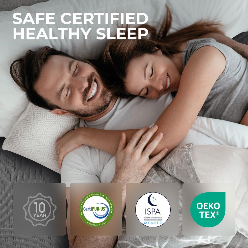SweetNight CoolNest 16" Medium King Mattress in a Box, , large