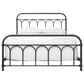 Ashley Nashburg Queen Slat Metal Bed in Black, , large