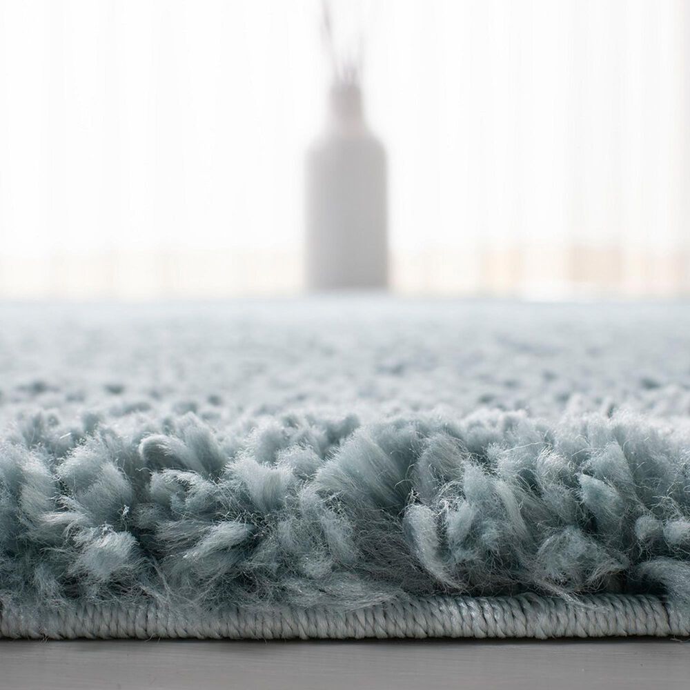 Safavieh August Shag 2&#39;3&quot; x 4&#39; Aqua Area Rug, , large