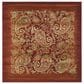 Safavieh Lyndhurst 8" Square Red and Multicolor Area Rug, , large
