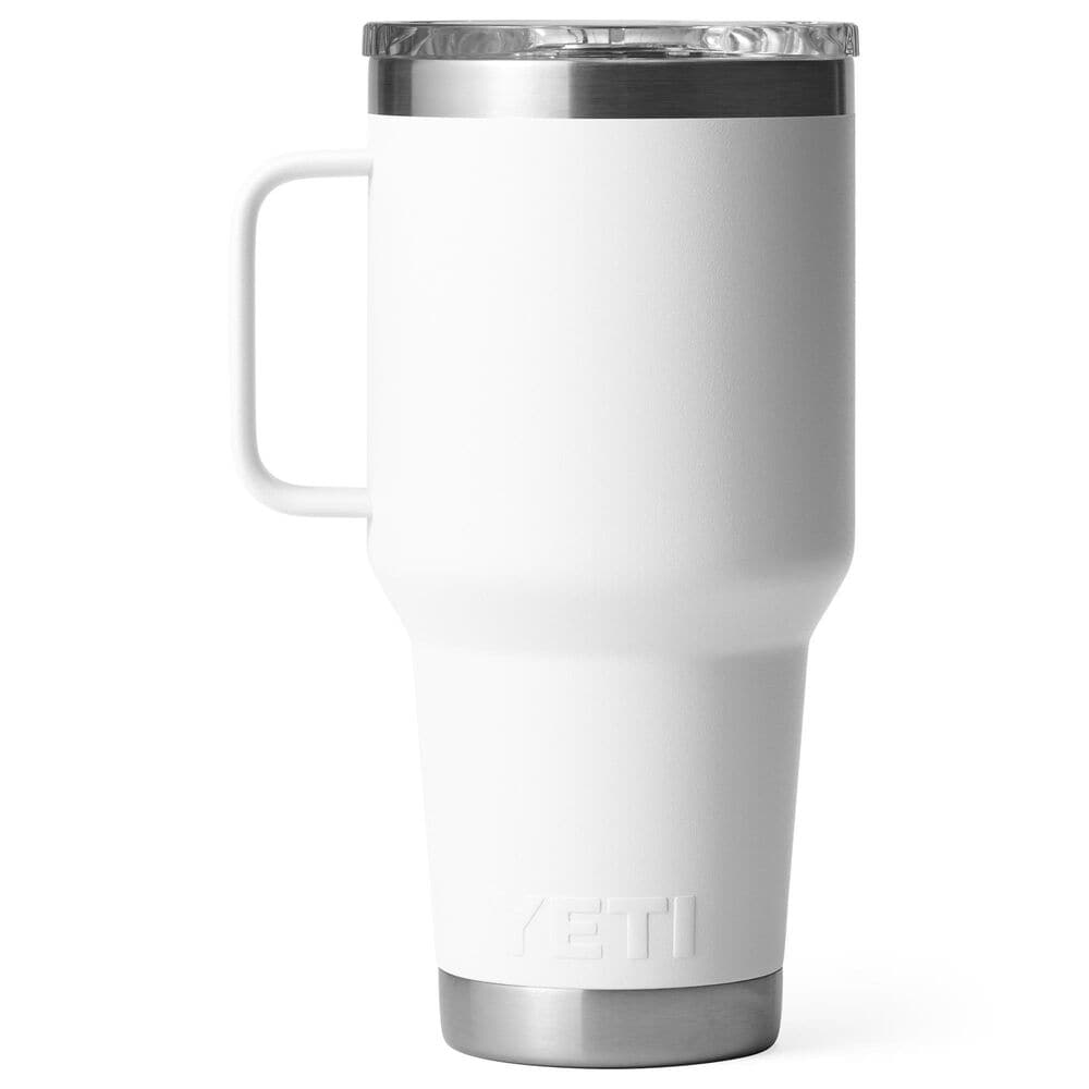 YETI Rambler 30 Oz Travel Mug with StrongHold Lid in White, , large