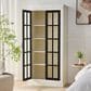 Hearth and Haven 71.2"" Freestanding Glass Door Pantry with Adjustable Shelves in White and Black, , large