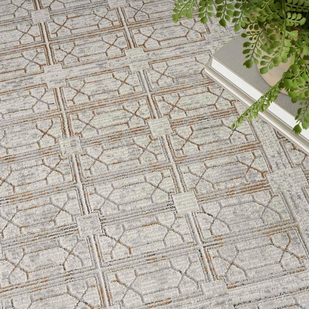 Nourison Desire Ivory and Beige 9&#39; x 12&#39; Area Rug, , large