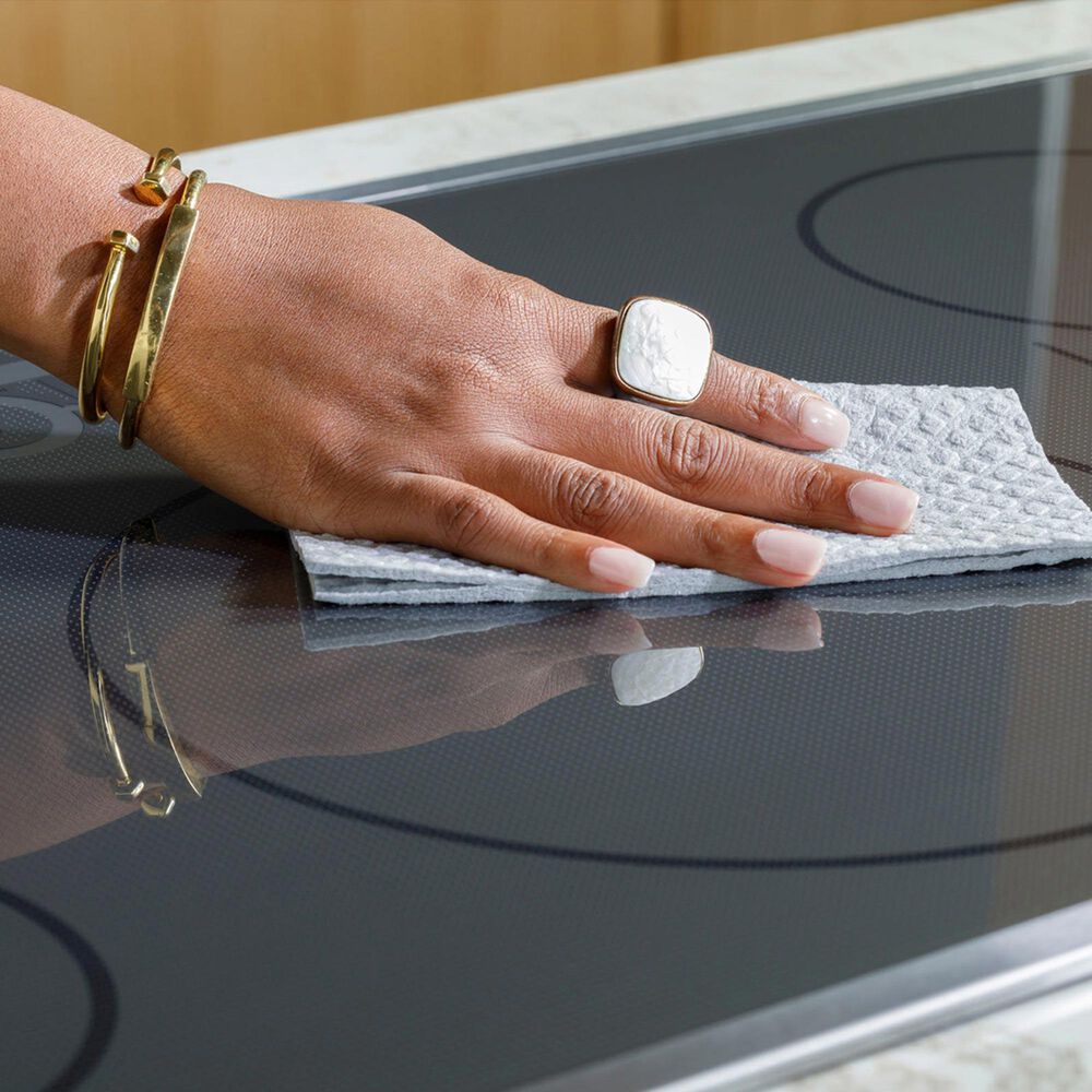 Cafe 2-Piece Kitchen Package with Matte Black 30" Smart Built-In Convection Single Wall Oven and Stainless Steel 36" Touch Control Induction Cooktop, , large