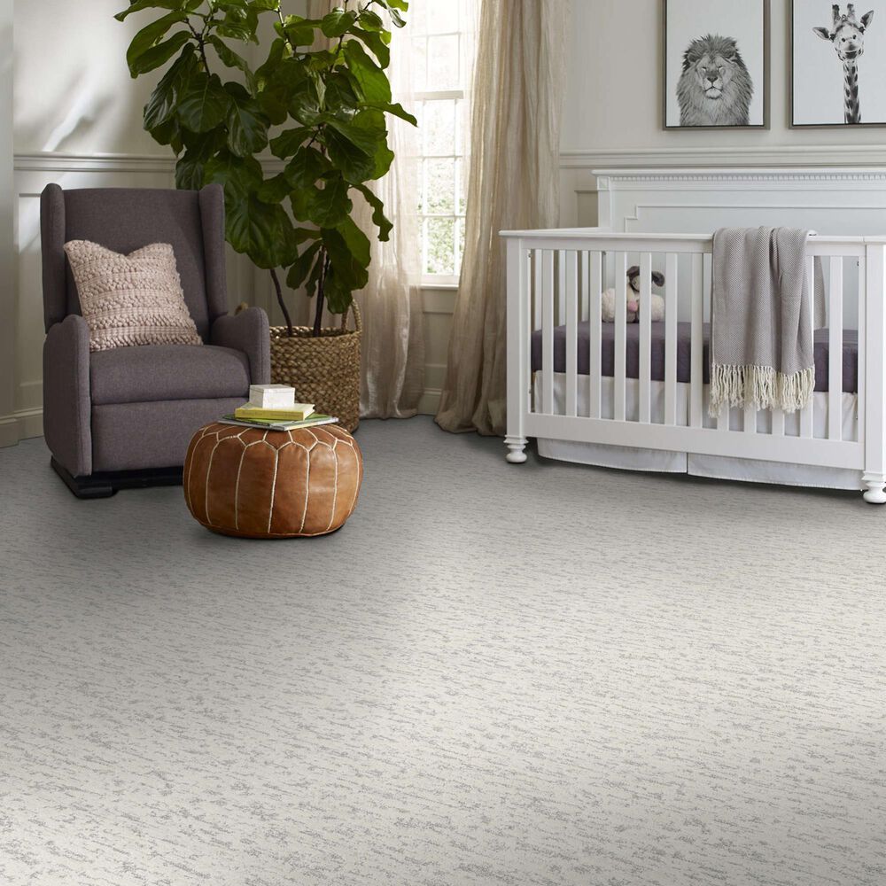 Shaw Calm Expression Carpet in Aspen White, , large