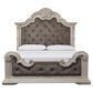 Ashley Bruchandi King Upholstered Panel Bed in Antique White, , large