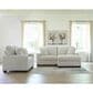 Ashley Greenbriar Stationary Loveseat Chaise in Ivory, , large
