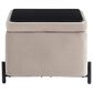 Lifestyle Solutions Kona Small Storage Ottoman in Taupe, , large