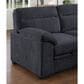 Lilola Home Kipling II 92.5" Stationary Sleeper Sofa in Dark Gray, , large