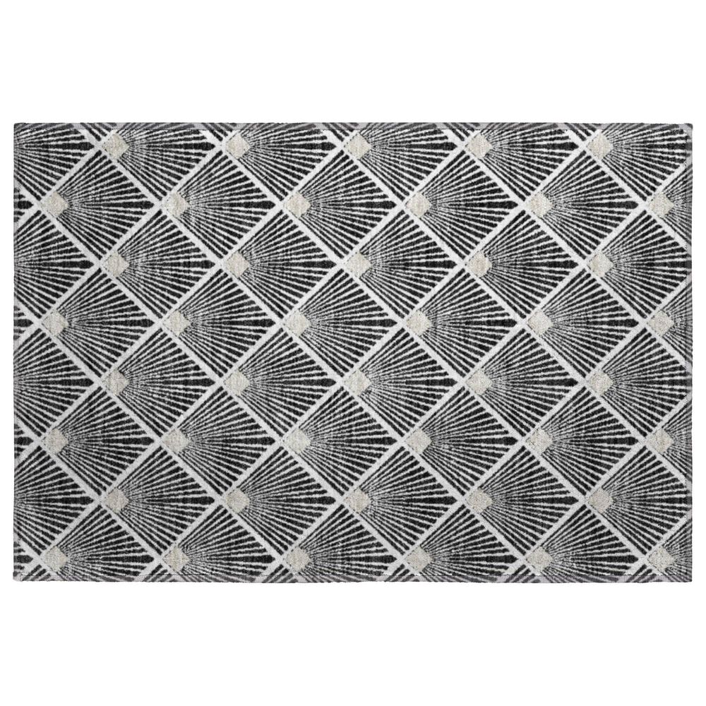 Dalyn Rug Company The Reserve TR9 Black 2"6" x 3"10" Indoor/Outdoor Area Rug, , large