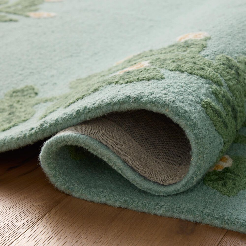 Rifle Paper Co. x Loloi Highgrove Blue 2&#39;3&quot; x 3&#39;9&quot; Area Rug, , large