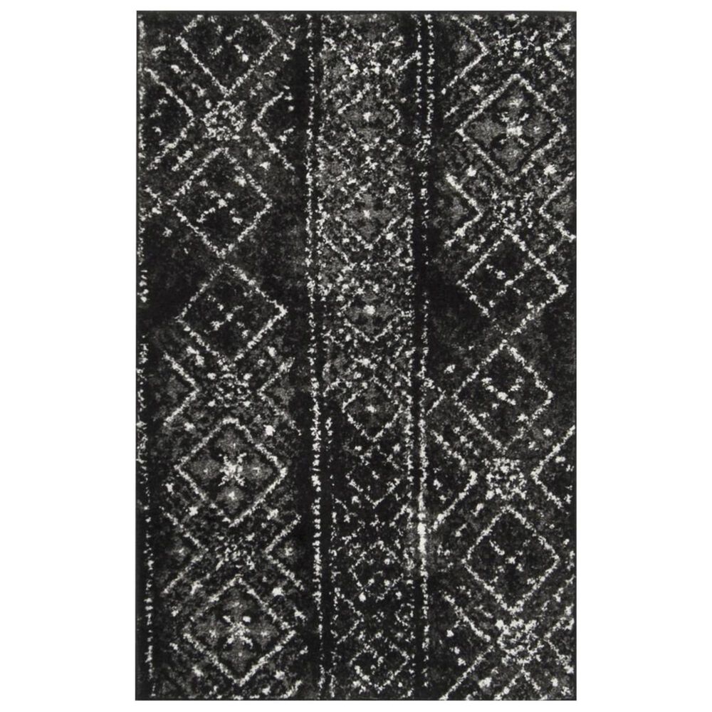 Safavieh Adirondack ADR111C 2"6" x 4" Black and Silver Runner, , large