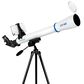 Explore One Explore One STARAPP - 50mm Refractor Telescope with Panhandle Mount in White, , large