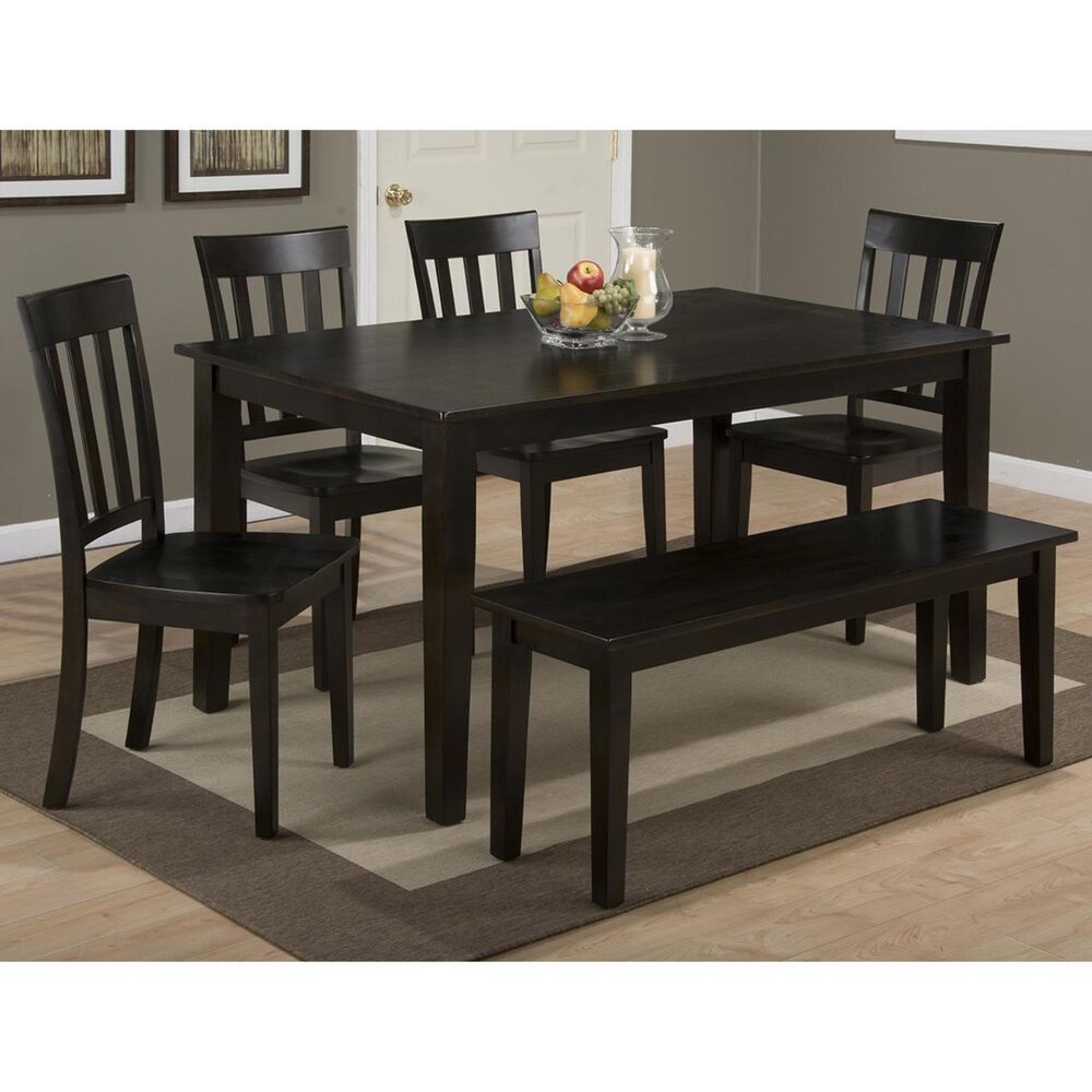 Waltham Simplicity Wooden Bench in Espresso, , large