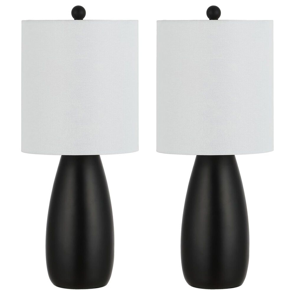 Safavieh Arlia Table Lamp in Black (Set of 2), , large