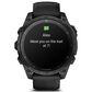 Garmin Tactix 8 AMOLED Smartwatch 47 mm Black Case with Black and Pebble Gray Band, , large