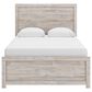 Ashley Broachmyn Full Bed with Nightstand in Light Gray, , large