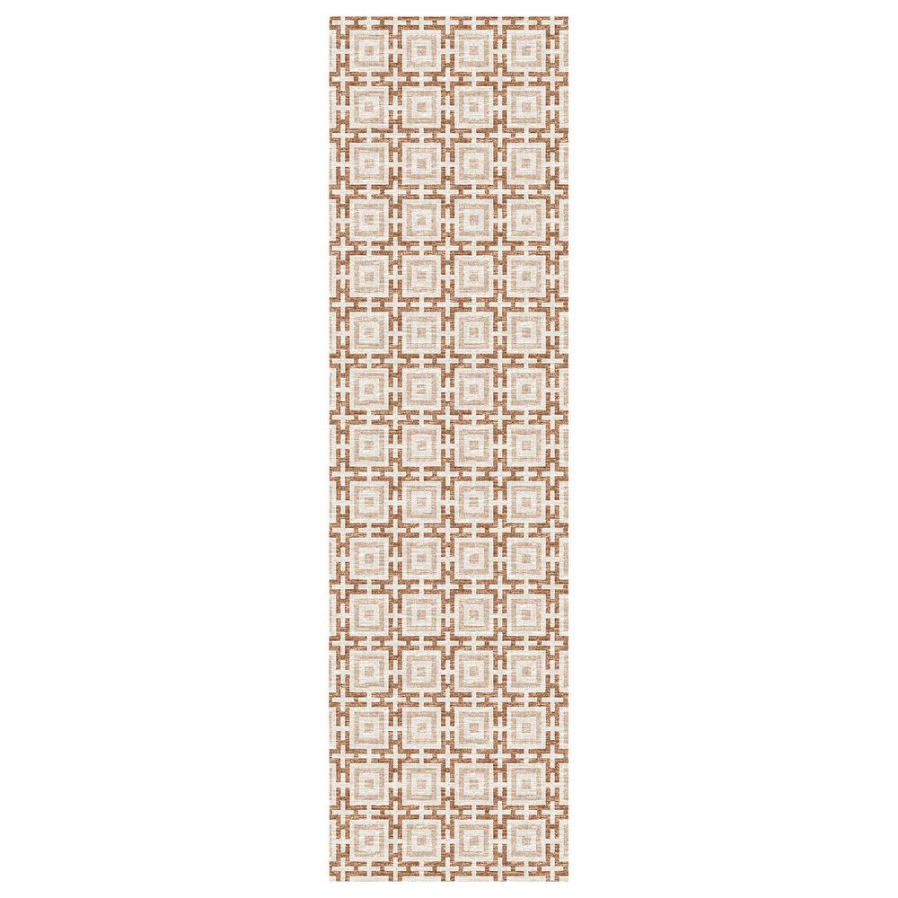 Dalyn Rug Company Marlo 2"3" x 12" Taupe Indoor/Outdoor Runner, , large