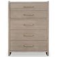 Urban Home Gardenia 5-Piece King Bedroom Set in Chai, , large