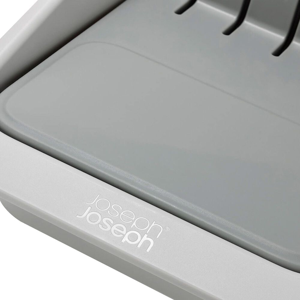 Joseph Joseph DrawerStore 2-Tier Compact Knife Organiser in Stone, , large