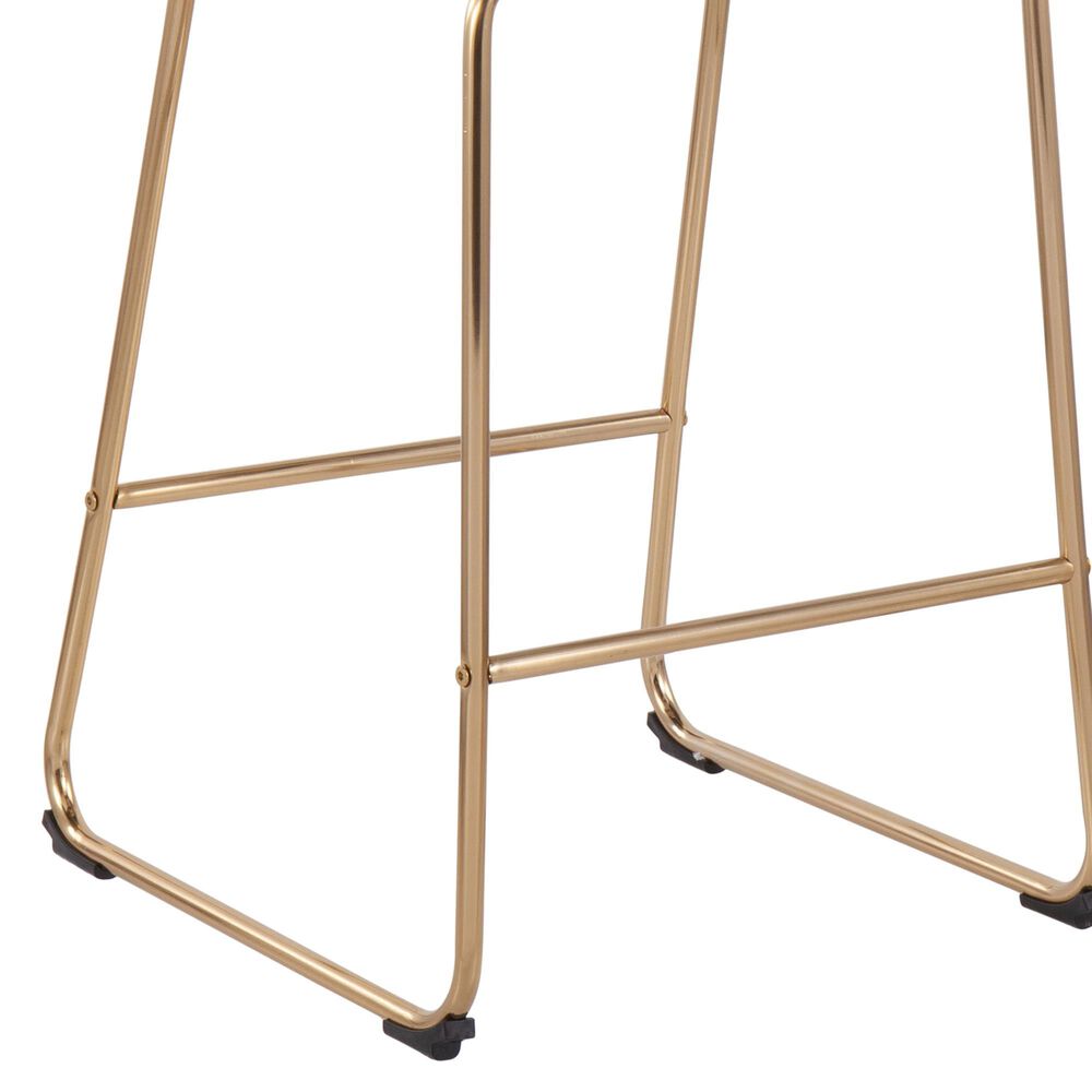 Lumisource Casper Counter Stool in Cream and Gold &#40;Set of 2&#41;, , large