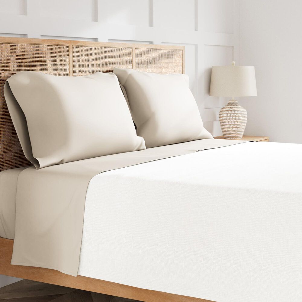 Ann Gish Ready-to-Bed 2.0 4-Piece Queen Sheet Set in Pumice, , large