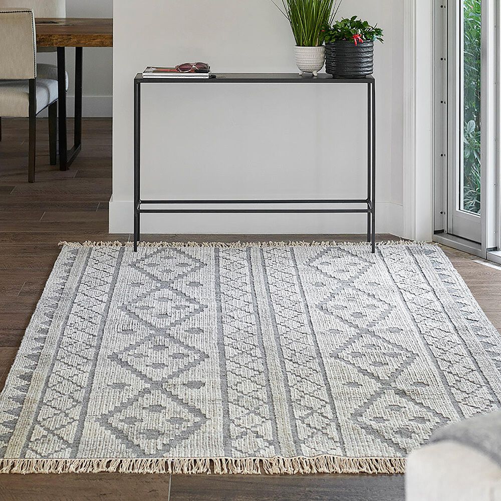 Momeni Bristol 3&#39;6&quot; x 5&#39;6&quot; Grey Area Rug, , large