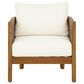 Linon Home Decor Chaddsley Patio Arm Chair in Beige, , large