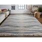 Feizy Beckett 0815F 9"6" x 13"6" Gray and Beige Area Performance Rug, , large