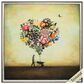 Propac "Big Heart Botany" Wall Art in Green, , large
