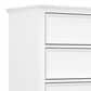 Ashley Fortman 5-Drawer Chest in White, , large
