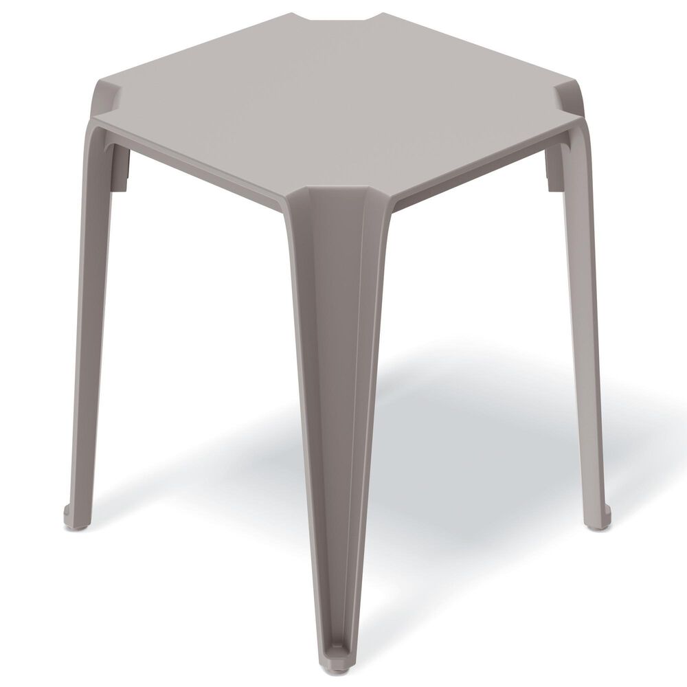 Zentro Living 3-Piece Bistro Set in Taupe, , large