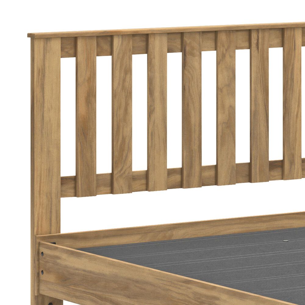Ashley Bermacy Queen Platform Bed in Light Brown, , large